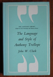 The Language and Style of Anthony Trollope
