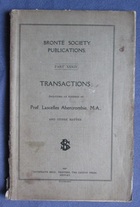 Brontë Society Transactions Part XXXIV 1924
