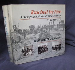 Touched by Fire, Photographic portrait of the Civil War, 2 volume set
