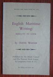 English Maritime Writing: Hakluyt to Cook
