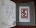 The John Hassall Correspondence Art School with letters and drawings
