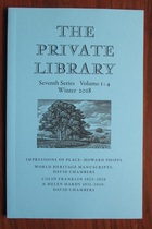 The Private Library, Seventh Series - Volume 1:4 - Winter 2018
