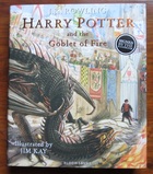 Harry Potter and the Goblet of Fire: Illustrated Edition - signed by Jim Kay
