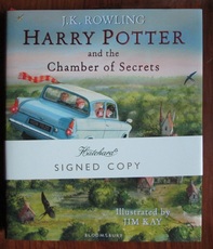 Harry Potter and the Chamber of Secrets: Illustrated Edition - signed by Jim Kay
