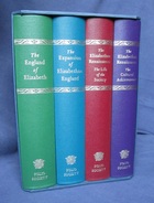 The Elizabethan Age: The England of Elizabeth; The Expansion of Elizabethan England;. The Elizabethan Renaissance: The Life of the Society; The Cultural Achievement. 4 volume box set.
