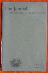 The Journal of the William Morris Society Volume II Number 4 Summer 1970
